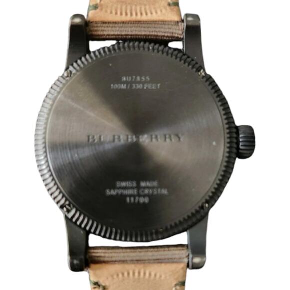 Burberry UTILITARIAN BU7855 Men's Watch in box - Picture 6 of 16